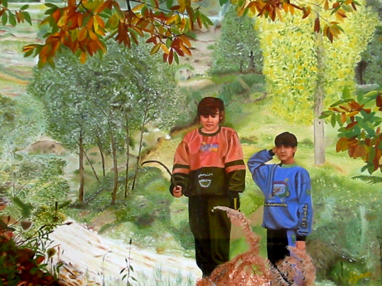Passeggiata nel bosco